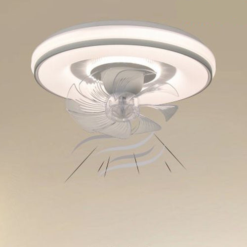 Plafoniera Soffitto Con Ventola Lampada Ventilatore Luce Led 3200k-6500k Ip20 33245