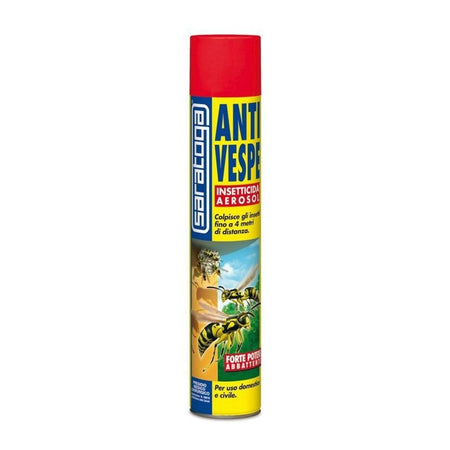 Saratoga 750ml anti vespe calabroni insetticida spray getto fino a 4mt