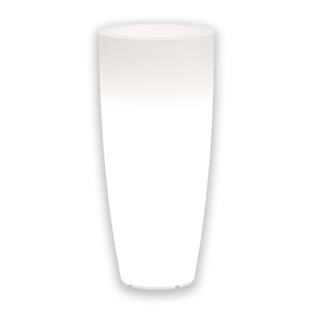 Vaso luminoso Stilo Round Bright decorazione con led per esterno "Made in Italy"