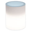 Tavolino Relax Bright con led luminosi con piano in vetro per esterno Made in Italy