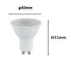 Lampadina Lampada A Led Gu10 5 Watt 715 Lm Bianco Luce Fredda 6500k Ip20 00502