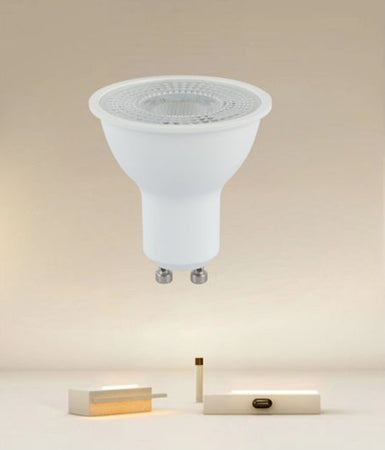 Lampadina Lampada A Led Gu10 5 Watt 715 Lm Bianco Luce Fredda 6500k Ip20 00502