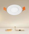 Pannello Led 3 Watt Da Incasso Rotondo Bianco ø85mm Luce 3000k-6500k Ip20 00014