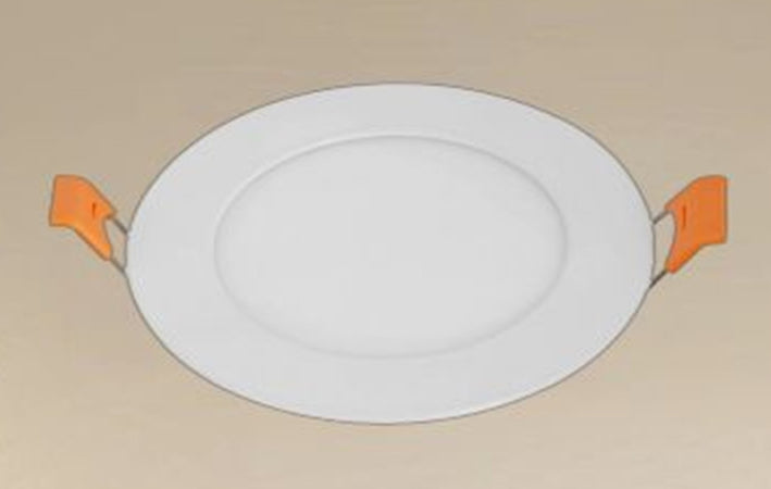 Pannello Led 6 Watt Da Incasso Rotondo Bianco ø120mm Luce 3000k-6500k Ip20 00021