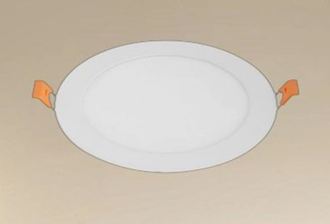 Pannello Led 12 Watt Da Incasso Rotondo Bianco ø174mm Luce 3000k-6500k Ip20 00038