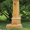 Fontana Brera in resina per esterno e giardino Made in Italy da 120 cm