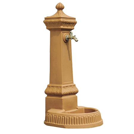 Fontana Brera in resina per esterno e giardino Made in Italy da 120 cm