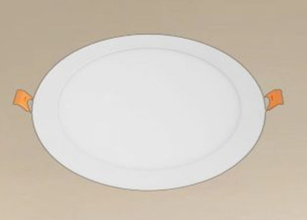 Pannello Led 18watt Da Incasso Rotondo Bianco ø225mm Luce 3000k-6500k Ip20 00045