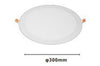 Pannello Led 24 Watt Da Incasso Rotondo Bianco ø300mm Luce 3000k-6500k Ip20 00069