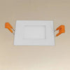 Pannello Led 3 Watt Da Incasso Quadrato Bianco 85 Mm Luce 3000k-6500k Ip20 00076