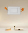 Pannello Led 3 Watt Da Incasso Quadrato Bianco 85 Mm Luce 3000k-6500k Ip20 00076