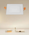Pannello Led 6 Watt Da Incasso Quadrato Bianco 120mm Luce 3000k-6500k Ip20 00083