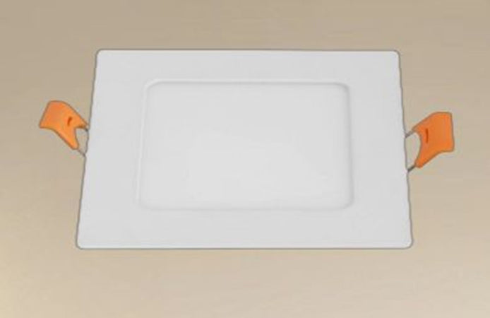 Pannello Led 6 Watt Da Incasso Quadrato Bianco 120mm Luce 3000k-6500k Ip20 00083
