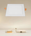 Pannello Led 12watt Da Incasso Quadrato Bianco 174mm Luce 3000k-6500k Ip20 00090