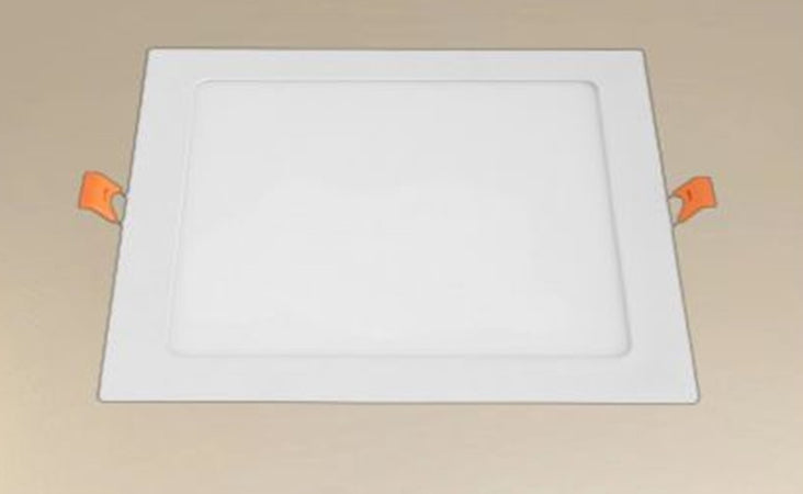 Pannello Led 18 Watt Da Incasso Quadrato Bianco 225mm Luce 3000k-6500k Ip20 00106