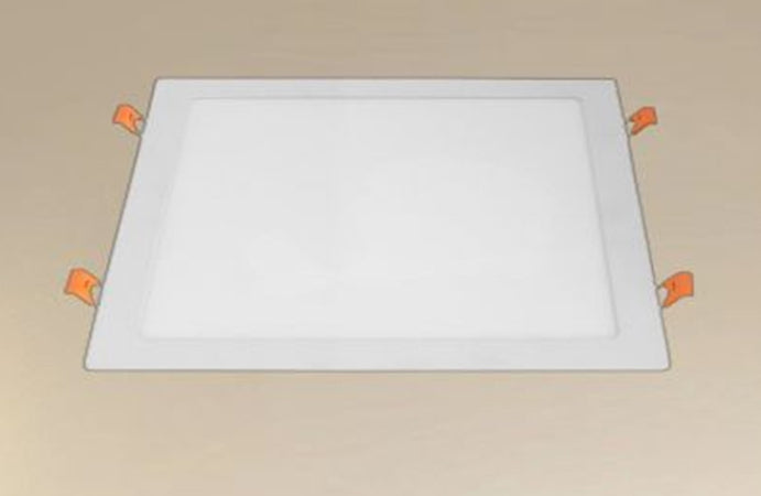 Pannello Led 24watt Da Incasso Quadrato Bianco 300mm Luce 3000k-6500k Ip20 00113