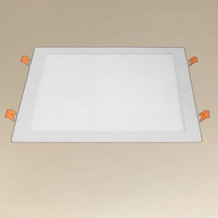 Pannello Led 24watt Da Incasso Quadrato Bianco 300mm Luce 3000k-6500k Ip20 00113