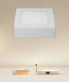 Plafoniera Led Da Soffitto 6w Luce 3000k-6500k Parete Quadrato Con Interruttore 00168