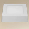 Plafoniera Led Da Soffitto 6w Luce 3000k-6500k Parete Quadrato Con Interruttore 00168