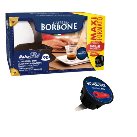 Borbone Capsule Comp. Dolce Gusto Miscela Blu 90pz