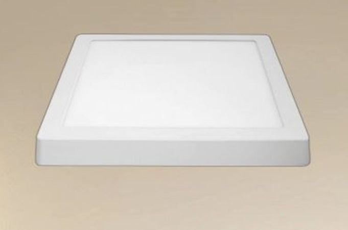 Plafoniera Led Da Soffitto 24w Luce 3000k-6500k Parete Quadrato Con Interruttore 00199