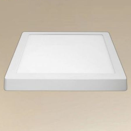 Plafoniera Led Da Soffitto 24w Luce 3000k-6500k Parete Quadrato Con Interruttore 00199