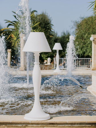 Lampada Eva luminosa per interno ed esterno "Made in Italy" da h 180 cm