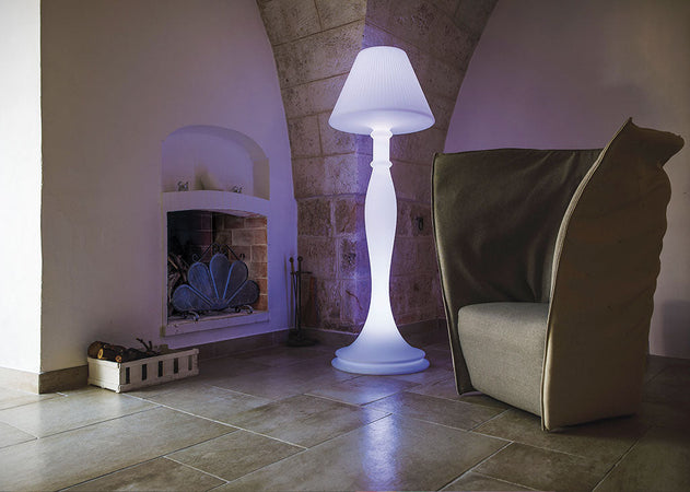 Lampada Eva luminosa per interno ed esterno "Made in Italy" da h 180 cm