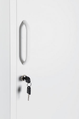 Armadio "Cambridge" in acciaio monocolore