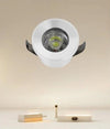 Faretto 1w Led Incasso A Soffitto Ip20 Bianco Mini Spot Segnapassi Luce Fredda 00205
