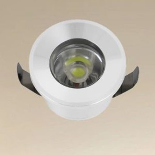 Faretto 1w Led Incasso A Soffitto Ip20 Bianco Mini Spot Segnapassi Luce Naturale 00212