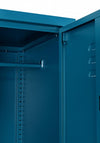 Armadio Cambridge in acciaio monocolore