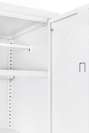 Armadio "Cambridge" in acciaio monocolore