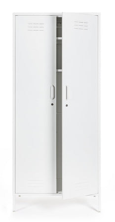 Armadio "Cambridge" in acciaio monocolore