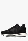 W6yz scarpe donna  JET-W. - Sneakers in suede e tessuto tecnico - Nero 2018635151A01