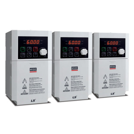 Inverter LS Electric M100 1x200-240Vac 0.4 Kw- 2,4A HD