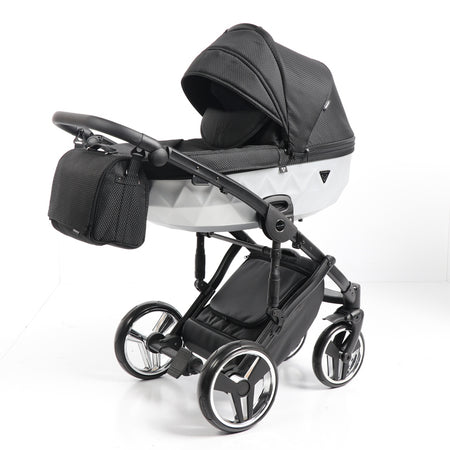 Trio Junama Diamond Mirror Satin V2 3 in 1 tessuto Grey
