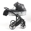 Trio Junama Diamond Mirror Satin V2 3 in 1 tessuto Grey