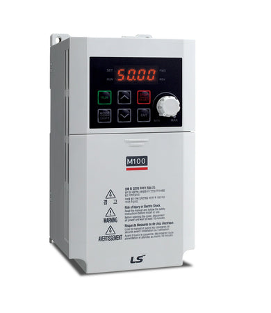 Inverter LS Electric M100 1x200-240Vac 0.4 Kw- 2,4A HD