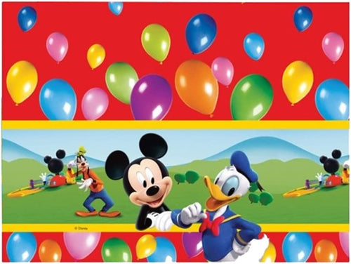 1 TOVAGLIA IN PLASTICA TEMA TOPOLINO 120x180 CM