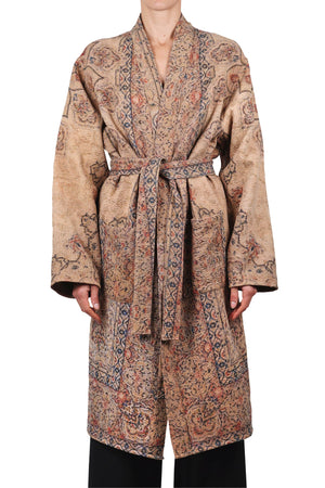 LA FEMME BLANCHE La Femme Blanche - Kimono - 470158 - Fantasia Beige da donna