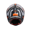 Shiro - Casco integrale Hunter Mando grigio arancione nero matt XL