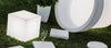 Vaso luminoso Cube per decorazione esterno e giardino Made in Italy