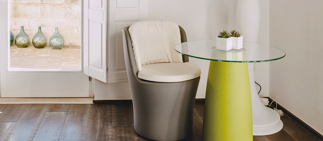 Cuscinetto per Comfy Moon pouf con schienale alto confortevole "Made in Italy"