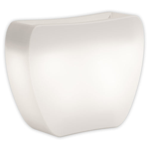 Vaso luminoso Heart Bright con led decorazione Made in Italy per esterno