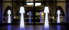 Lampada Chloe luminosa per interno ed esterno Made in Italy da h 165 cm