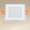 Pannello Led Incasso Luce 3000k-6500k 6w Quadrato Am-cs-6 Con Bordo Traparente 00663