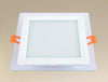 Pannello Led Incasso Luce 3000k-6500k 12w Quadrato Am-cs-12 Con Bordo Traparente 00687