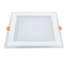 Pannello Led Incasso Luce 3000k-6500k 18w Quadrato Am-cs-18 Con Bordo Traparente 00694