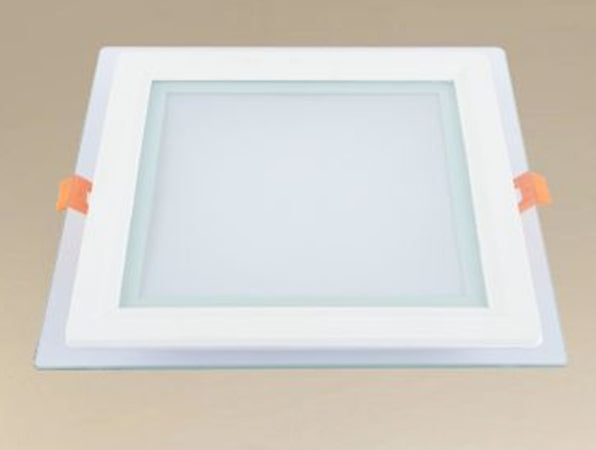 Pannello Led Incasso Luce 3000k-6500k 18w Quadrato Am-cs-18 Con Bordo Traparente 00694